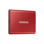 Samsung | Portable SSD | T7 | 500 GB | N/A "" | USB 3.2 | Red - 3